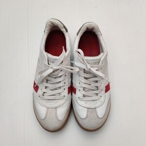 Skechers White Leather Sneakers